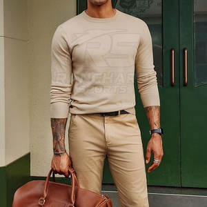 Suéter de Lana Moderno para Hombre, Suave y Cómodo, Suéter Casual de Punto Grueso, Cálido y Cómodo - Product Image 6