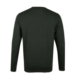 Sudadera personalizada de tela de algodón de lana Terry suelta de color liso de invierno con cuello redondo - Product Image 2