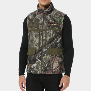 Gilet sans manches respirant pour homme, design personnalisé, softshell 300g, fermeture éclair, pour la chasse en hiver, bodywarmer durable - Product Image 1