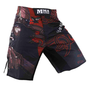 กางเกงต่อยมวยสำหรับผู้ชายกางเกงต่อยมวยแบบออกแบบได้ตามต้องการกางเกงสำหรับฝึกซ้อมต่อสู้แบบครอสฟิตระบายอากาศได้ดี - Product Image 3
