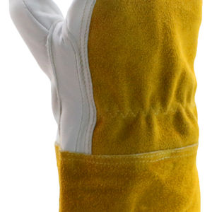 ถุงมือเชื่อมหนังวัวหลายชั้นถุงมือเชื่อมด้วยอุณหภูมิสูง - Product Image 4