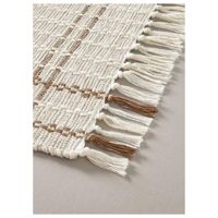 Tapis de couloir moderne fait main réversible, adapté aux animaux de compagnie, en jacquard, lavable, rembourré en coton, pour la maison, les pique-niques, le camping, la prière