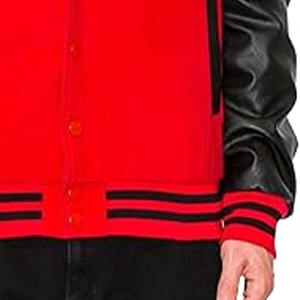 Chaquetas de béisbol personalizadas para mujer, chaquetas con letras personalizadas para mujer, chaquetas universitarias para mujer y hombre al por mayor subidas por Dress Sports - Product Image 4