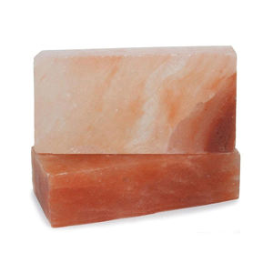 กระเบื้องอิฐก้อนเกลือหิมาลัยสีชมพูธรรมชาติสีขาวปูผนังห้อง - Product Image 3