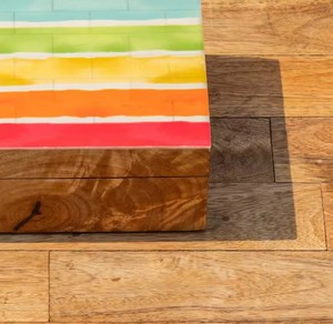 Decorative Acacia <b>Wood</b> Jewelry Box Handmade Indian Art Piece with Bohemian Style for Festive Personal Gifting for Jewelry <b>Tools</b> - Product Image 2