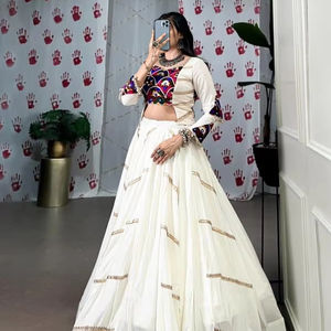 Pure Rayon Navratri Collection diseñador al por mayor lehenga mercado en la India - Product Image 1