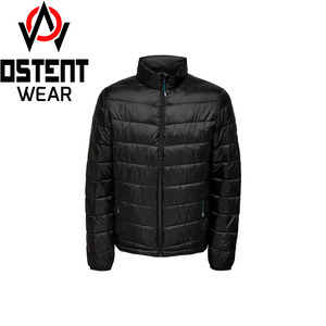 Chaqueta acolchada impermeable de invierno para hombre de alta calidad, capucha de lona personalizable con soporte de burbujas, fabricante directo de High Street - Product Image 4