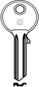 Chiave in Ottone Ff4 (g.Vac 1) F.Lli Facchinetti - Product Image 1