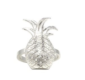 Banquete DE BODA fiesta de cumpleaños accesorios de decoración de mesa elegante plata oro tubos de Metal servilleteros - Product Image 3