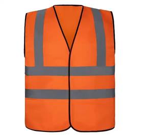 Chaleco de seguridad ligero cortado con láser de tela de liberación rápida - Product Image 1