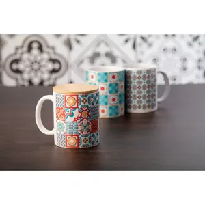 BooColour Personalized <b>Ceramic</b> <b>Cups</b> for Sublimation Merchandising Customizable Mugs for Unique Designs - Product Image 3