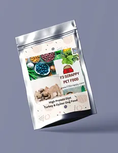 F3 cibo per cani all'ingrosso per tacchini e ostriche ad alto contenuto proteico nutrizione sana cibo umido per cani ingredienti freschi di qualità