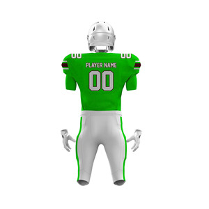 Nuevo Uniforme de Fútbol Americano Personalizado de Alta Calidad, 100% Poliéster con Protección UV, Conjunto de Manga Corta, Color Único, Popular - Product Image 6