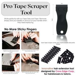 Professional <b>Tape</b> Hair Extensions Pressing Pliers - Micro Link Brazilian Human Hair Styling Kit - Product Image 2