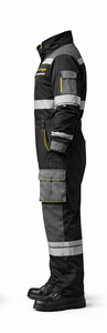 Overol de Alta Visibilidad Impermeable, Uniforme de Trabajo de Talla Grande, Ropa de Seguridad de Poliéster para Hombre, Logotipo Personalizado de Alta Calidad - Product Image 5