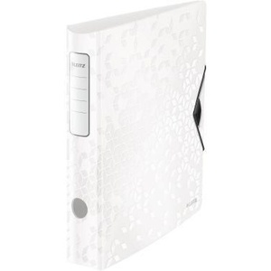 Leitz Active WOW 65mm DIN <b>A4</b> Binder White Polyfoam File <b>Folder</b> - Product Image 1