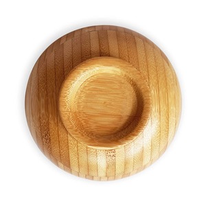 Bol d'accompagnement en bambou vaisselle naturelle décoration de présentation de repas attrayante produits vietnamiens en gros écologiques - Product Image 4