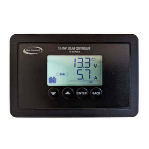 Contrôleur solaire PWM Go Power GP-SB-PWM-10 10A, monophasé 12V/24V, écran LCD - Product Image 1