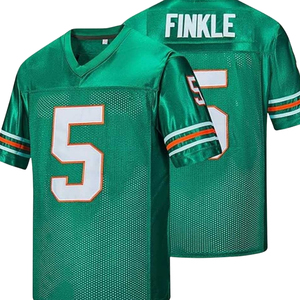 Camiseta de Fútbol para Hombre, Estilo Americano, Tejido Twill, Ropa Deportiva de Alta Calidad, Transpirable, Resistente, para Equipos Deportivos - Product Image 1