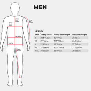 เสื้อเจอร์ซี่ย์ขี่มอเตอร์ไซค์ของผู้ชายผ้าตาข่ายระบายอากาศสำหรับการพิมพ์โลโก้และฉลากส่วนตัวดีไซน์ตามสั่ง - Product Image 6