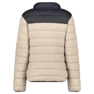 Latest Design High Quality Women Puffer Jacket Knitted Breathable Hooded Winter Wholesale Price New Arrival - Product Image 3
