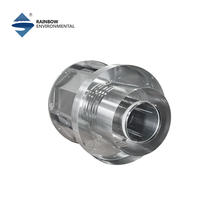 Capot de cheminée en acier inoxydable 3" 4" anti-reflux pour tuyau de cheminée à double paroi, résistant à la rouille et à la corrosion