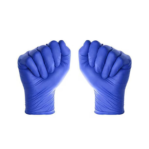 ถุงมือนิรภัยเกรดอาหารแบบใช้แล้วทิ้งถุงมือยางไนไตรล์สีดำสีน้ำเงินทนน้ำมันและมาตรการป้องกัน - Product Image 5