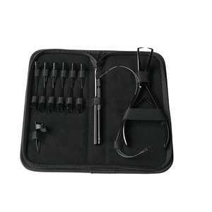 Kit d'outils pour extensions capillaires avec pince à retirer les micro-perles, boucle antidérapante et clips à bec de canard pour le tressage et la séparation des mèches - Product Image 1