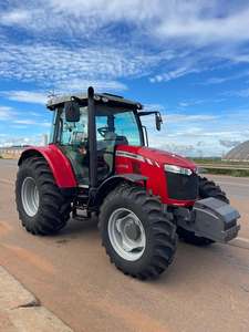 Massey Ferguson 711R 4WD Gear Drive Farm Tractor <b>Red</b> Wheel Tractor High Productivity 112HP <b>Pump</b> Gearbox - Product Image 1