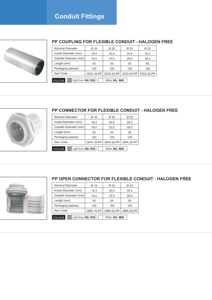 Flexible <b>Conduit</b> <b>Fitting</b> Halogen Free - Product Image 2