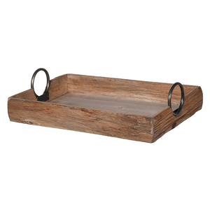 Plateau en bois Plateau de vanité rectangulaire Plateau de service pour la meilleure qualité Salle de bain Cuisine et table basse - Product Image 5