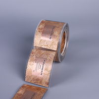 Etiquetas Adhesivas de Aluminio Personalizadas con Estampado en Caliente, Resistentes al Agua, para Bebidas, Whisky, Vodka, Vino y Cerveza