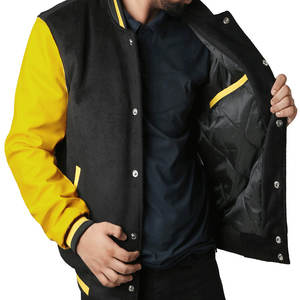 Meilleur produit, veste universitaire pour hommes, nouvelle veste à manches longues respirante à col ras du cou pour hommes, vente en gros, à la mode - Product Image 3