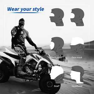 Pasamontañas de Punto de Algodón Cálido Personalizado al por Mayor, Unisex, para Invierno, Deportes, Pesca, Negocios, con 3 Orificios, Diseño Personalizado, Máscara de Esquí - Product Image 5