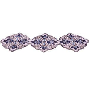 Personnalisation chaude forme ronde Floral Design perle napperon noël intérieur tapis décoratif Table à manger pour hôtel à la maison - Product Image 6