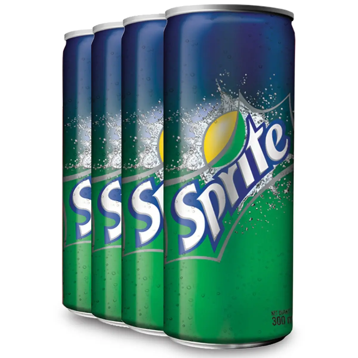 Refrigerante enlatado Sprite (latas-garrafas PET recicláveis) Pack-Pronto para beber-Sabor Original-221.80 mL-6 / Pack / Can