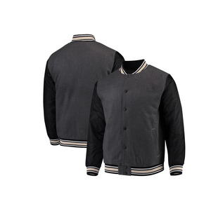 Chaqueta Varsity de Invierno para Hombre, 100% Algodón Puro, Calidad Superior, Logotipo Personalizado, Cuello Alto, Logotipo Frontal, Secado Rápido, Resistente al Viento, Transpirable - Product Image 4