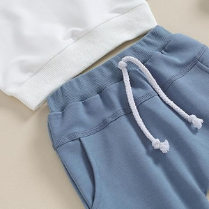 Conjuntos de chándales con capucha para invierno lisos y gruesos y cálidos de lana de algodón 430 GSM personalizados para niños al por mayor para invierno - Product Image 4