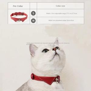 คอเสื้อสัตว์เลี้ยงทำจากหนัง PU หรูหราไม่ดึง2025ปรับรูปแบบได้ตามต้องการ - Product Image 6