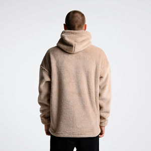 Sweat à capuche zippé pour homme, streetwear décontracté, polaire confortable, manches longues, pour l'extérieur, l'hiver, le quotidien, confortable, polyvalent, style actif et tendance - Product Image 2
