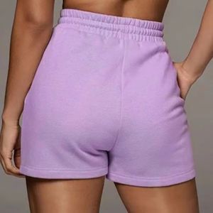 Shorts Casuales de Cintura Alta para Mujer, Elegantes, Deportivos, para Correr, Multicolores, Transpirables, de Secado Rápido, 100% Poliéster, Gran Venta - Product Image 3