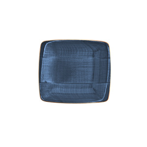 Plato Hondo Texturizado Color Antracita Dusk Moove de 19 cm, Plato de Servir Geométrico Moderno para Fiestas - Product Image 1