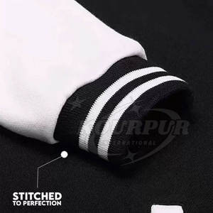 Chaqueta Letterman de Cuello Alto Elegante y de Súper Calidad para Hombre, Diseño Urbano, Mezcla de Poliéster/Algodón, Transpirable, para Invierno - Product Image 6