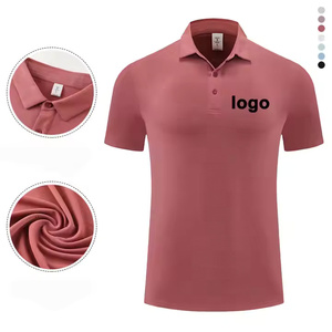T-shirt en jersey 100 % coton pour homme, grande taille, col uni, anti-plis, respirant, décontracté, manches courtes, mode estivale - Product Image 1