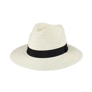 ขายส่งหมวกปานามา - หมวกฟางทอมือที่สวยงามและทันสมัยช่วยป้องกันแสงแดดได้อย่างมีประสิทธิภาพในฤดูร้อน - Product Image 3