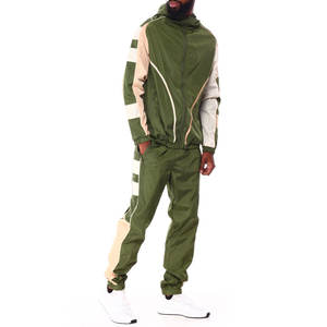 Vente en gros, nouvel arrivage de survêtements streetwear personnalisé, ensemble en toile légère, broderie coupe-vent, offre spéciale, marque privée - Product Image 6