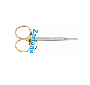 Instrumento Dental de acero inoxidable de alta calidad 2024, tijeras de goma TC, instrumentos quirúrgicos rectos de 12 cm - Product Image 3