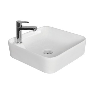 Lavabo de mesa de cerámica de piedra moderna a precio barato, lavabo de mano, tocador, Lavabo, artículos sanitarios para Baño - Product Image 2