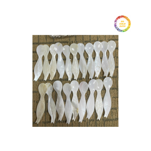 High Quality Handmade Mother of Pearl Shell <b>Spoon</b> Fork Eco-Friendly Natural for Caviar Dessert Gifts Handmade in Vietnam - Product Image 4