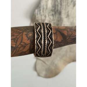 Jerold Tahe Sterling <b>Silver</b> Fashion <b>Cuff</b> <b>Bracelet</b> - Product Image 2